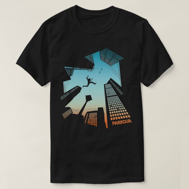 Camiseta Regalo de Parkour Freerunning para hombres mujeres (Diseño del anverso)