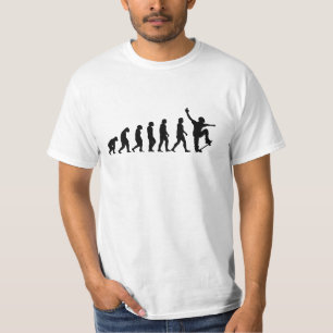 Camiseta Regalo de patinaje sobre patineta de Evolution
