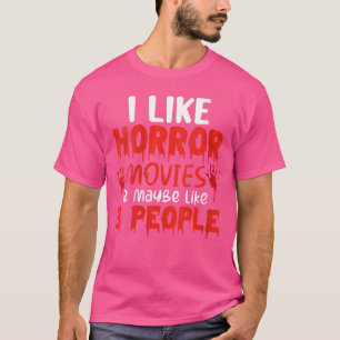 Camiseta Regalo de película de terror para mujeres Idea de