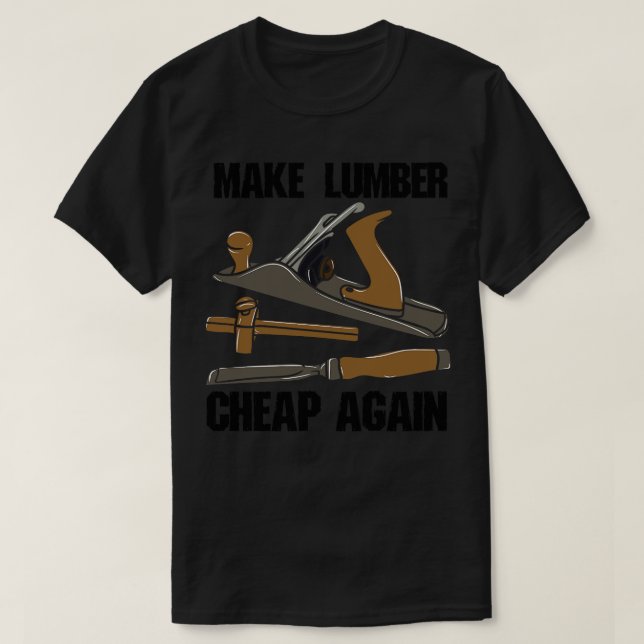 Camiseta regalo de penter Woodwork (Diseño del anverso)