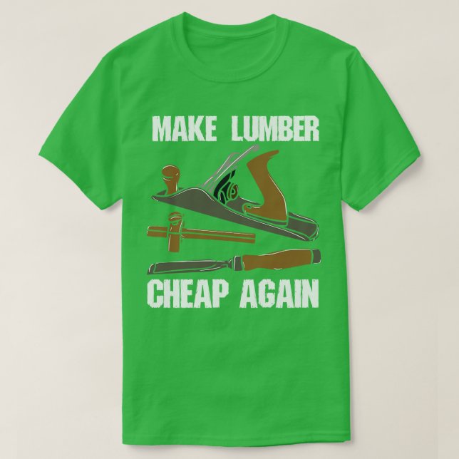 Camiseta regalo de penter Woodwork 1 (Diseño del anverso)