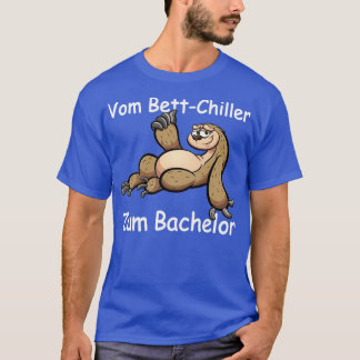 Camiseta Regalo de perezoso para estudiantes graduados de l