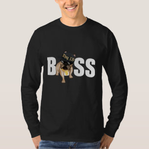Camiseta Regalo de perro Bulldog francés Thug Life
