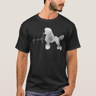 Camiseta Regalo de perro caniche con latido retro