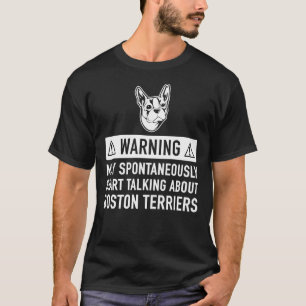 Camiseta Regalo de perro de Boston Terrier