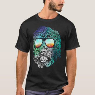 Camiseta Regalo de perro de Disco Groovy Labradoodle