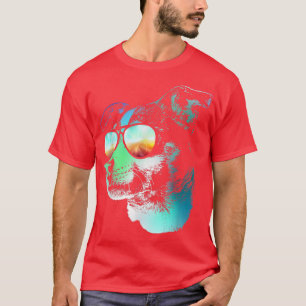 Camiseta Regalo de perro de Disco Groovy Rat Terrier