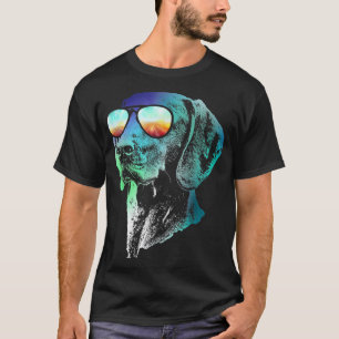Camiseta Regalo de perro de Disco Groovy Vizsla 