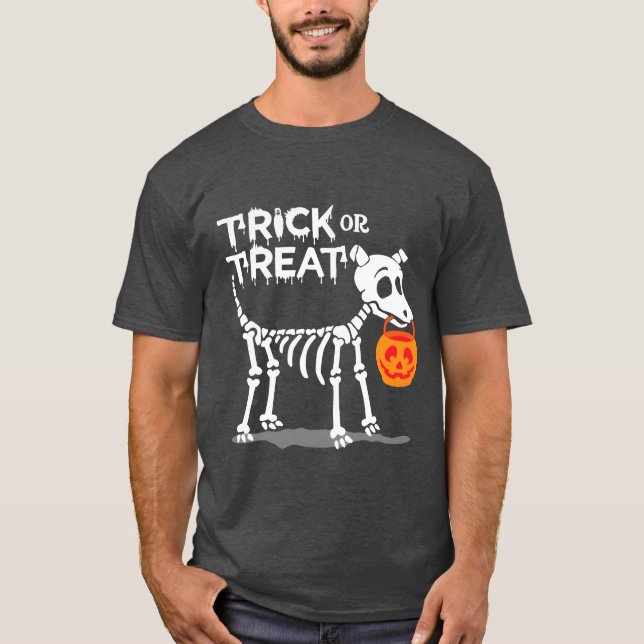 Camiseta Regalo de perro de Halloween con orreat (Anverso)