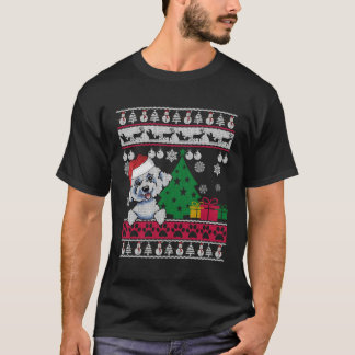 Camiseta Regalo De Perro De Noche Feo De Bichon Frise Para