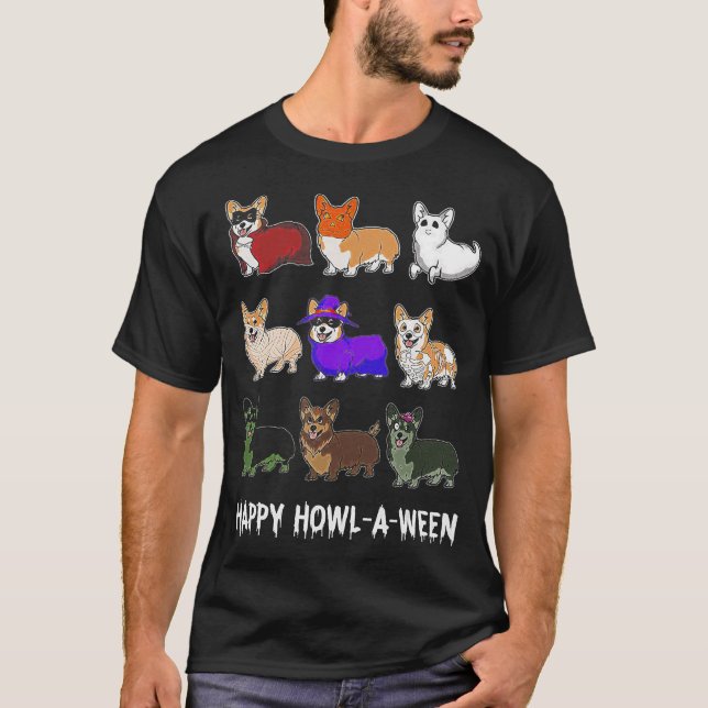 Camiseta Regalo de perro | Halloween divertido de perros Co (Anverso)