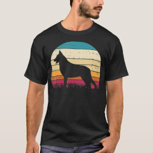Camiseta Regalo de perro Mascota K9 de Shepherd Silhouette 
