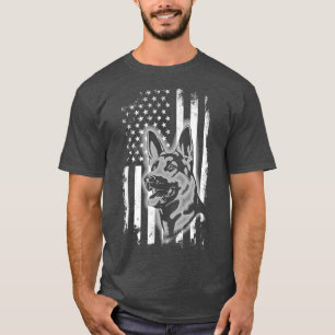 Camiseta Regalo de perro patriótico de bandera holandesa