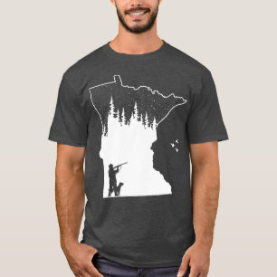 Camiseta Regalo de perros de caza de pato de Minnesota