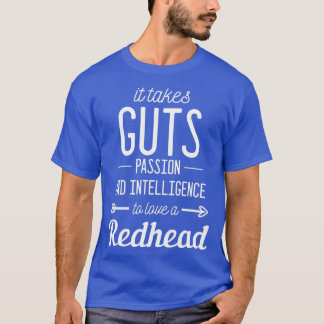 Camiseta Regalo de persona Redhead Love