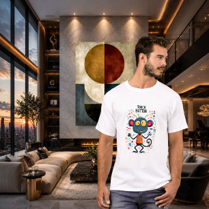 Camiseta Regalo de personaje alienígena divertido de tecnol