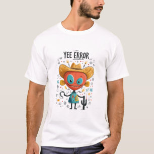 Camiseta Regalo de personaje alienígena vaquero divertido c