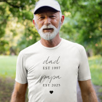 Regalo de Personalizado del año EST de papá y papá