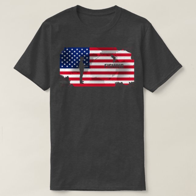 Camiseta regalo de pesca (Diseño del anverso)