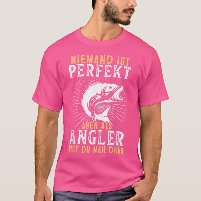Camiseta Regalo De Pesca Para Hombres Pescadores Rod Zander (Anverso)