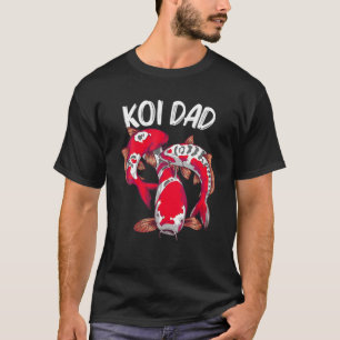 Camiseta Regalo De Pescado Koi Para Los Hombres De Papá Ja