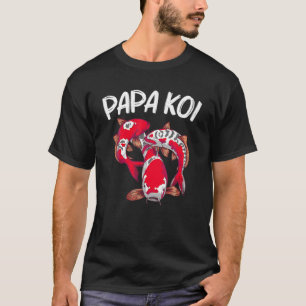 Camiseta Regalo De Pescado Koi Para Los Hombres De Papá Jap