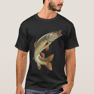 Camiseta Regalo de pescador de lucio del norte para pescado