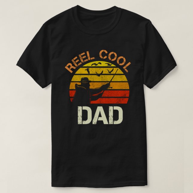 Camiseta Regalo De Pescador Reel Guay Dad Para Los Padres (Diseño del anverso)