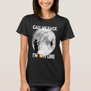 Camiseta Regalo de pescadores con carrete genial para hombr