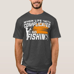 Camiseta Regalo de pescadores deportivos de pesca