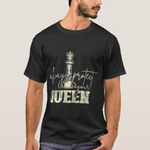 Camiseta Regalo de piezas de ajedrez Las mujeres siempre pr