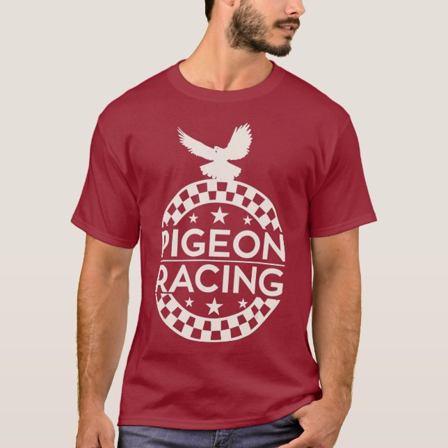 Camiseta Regalo de Pigeon Carreras Classic Bird Racers (Anverso)
