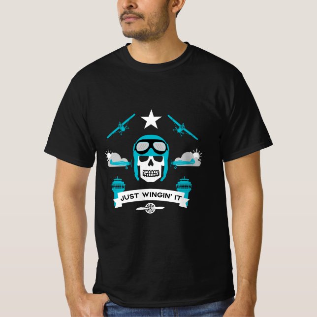 Camiseta Regalo De Piloto Privado Y Comercial (Anverso)
