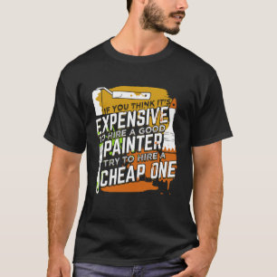 Camiseta Regalo de pintor comercial