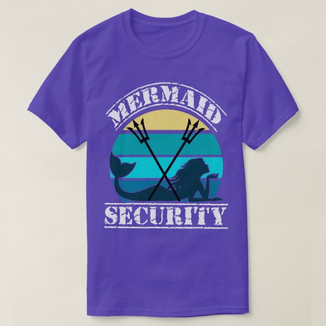 Camiseta Regalo de playa de natación de seguridad para sire (Diseño del anverso)