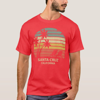 Camiseta Regalo de playa vintage California Santa Cruz