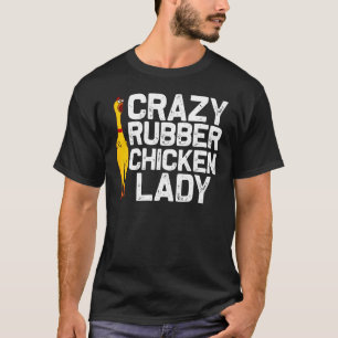Camiseta Regalo de pollo de goma divertido para mujeres mam