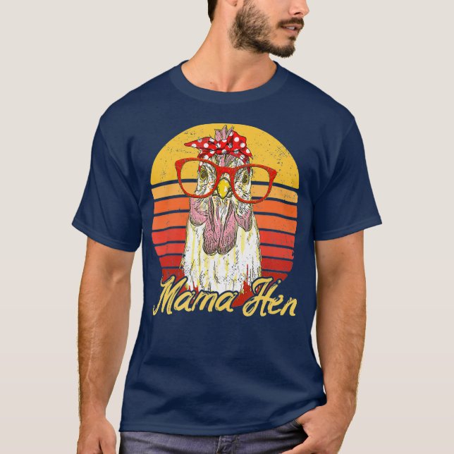 Camiseta Regalo de pollo para mamá de Hen (Anverso)