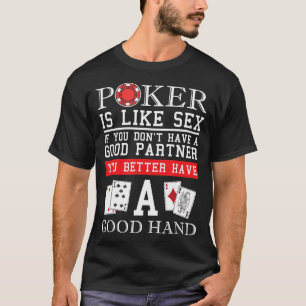 Camiseta Regalo de Póquer de Lucky - Texas Holdem Poker Pla