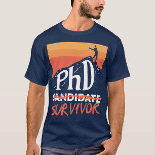 Camiseta Regalo de posgrado 1 para superviviente de un cand