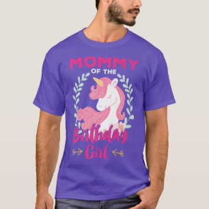 Camiseta Regalo de princesa Unicorn, Chica de cumpleaños 