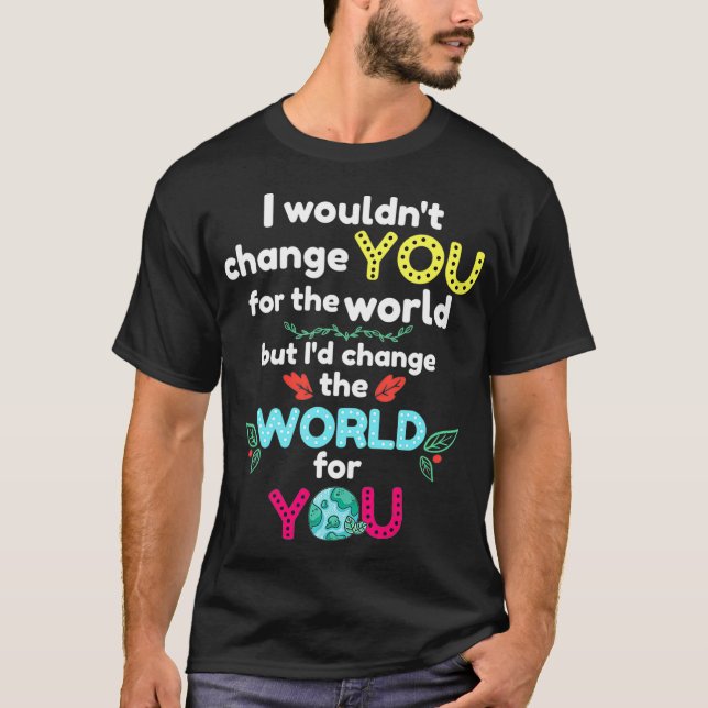 Camiseta Regalo de profesor de educación especial paraprofe (Anverso)