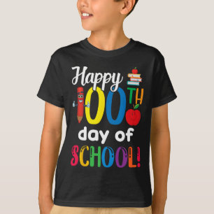 Camiseta Regalo de profesor infantil Feliz Día 100 del Cole