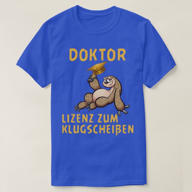 Camiseta Regalo de promoción de graduación de FH Uni Doktor (Diseño del anverso)