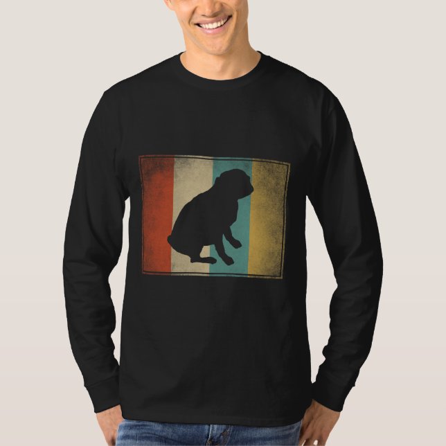 Camiseta Regalo de pug ventilado para hombres mujeres y niñ (Anverso)