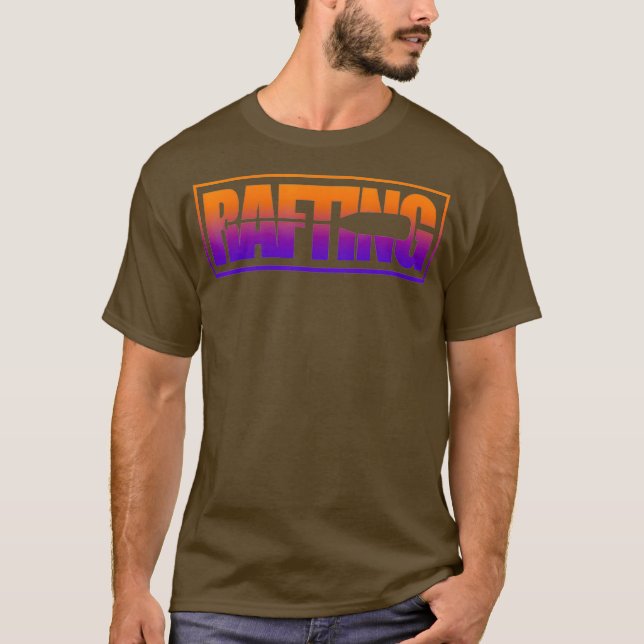Camiseta Regalo de Rafting River Whitewater_1 (Anverso)