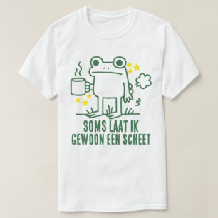Camiseta Regalo de rana divertida que se tira un pedo de ca