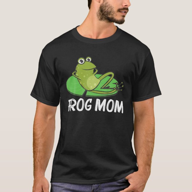Camiseta Regalo De Rana Para Las Mujeres De Mamá Toad Tadpo (Anverso)
