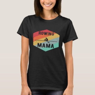 Camiseta Regalo de raya retro Mama de los 70