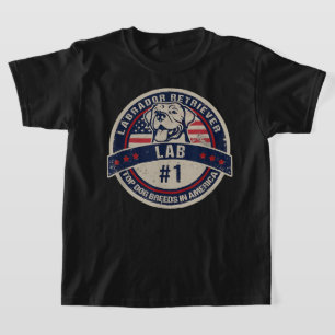 Camiseta Regalo de raza de perro del laboratorio de Labrado